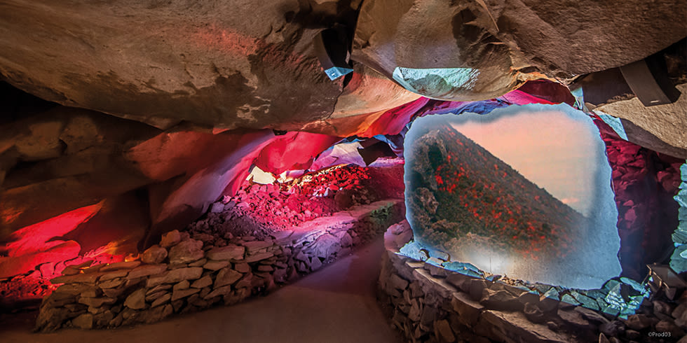 GRAA - Avantages rebond - grotte pierre de volvic - visite - monument