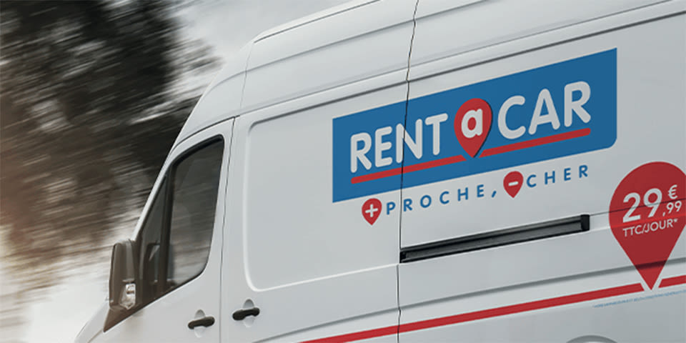 GRAA - rent a car - visuel rebond - voiture - location - véhicule