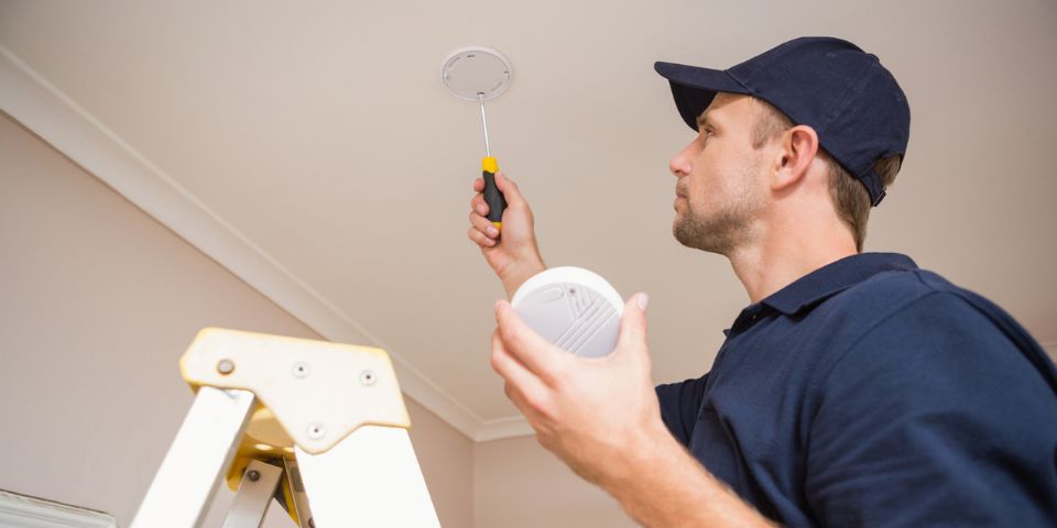 Rebond Conseil visuel - Le détecteur de fumée où l-installer