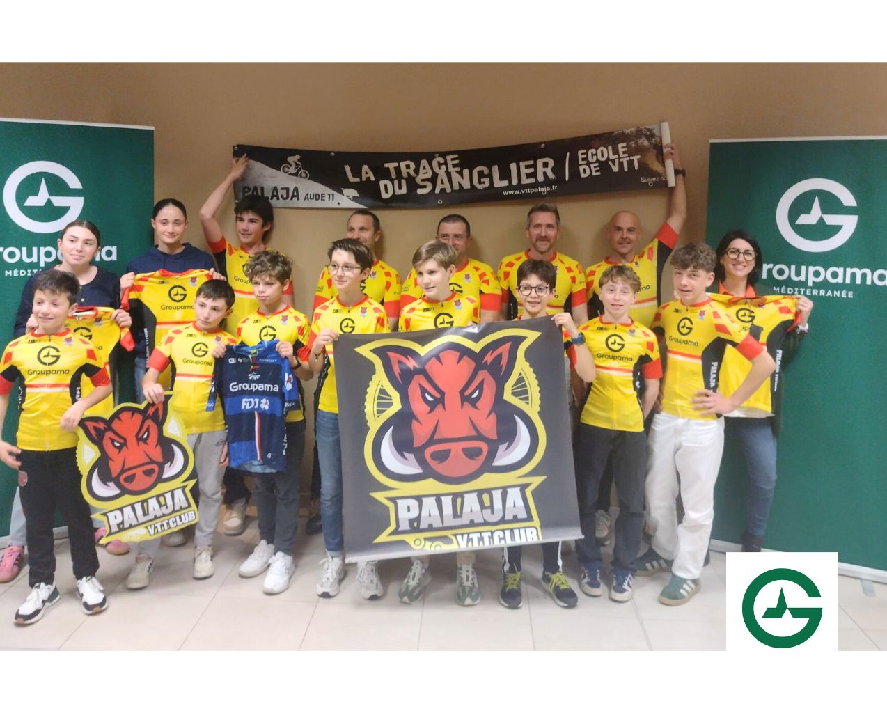 GDMR - GMED - Visuel actu "Ton Club, ton maillot : club « La Trace du Sanglier »"