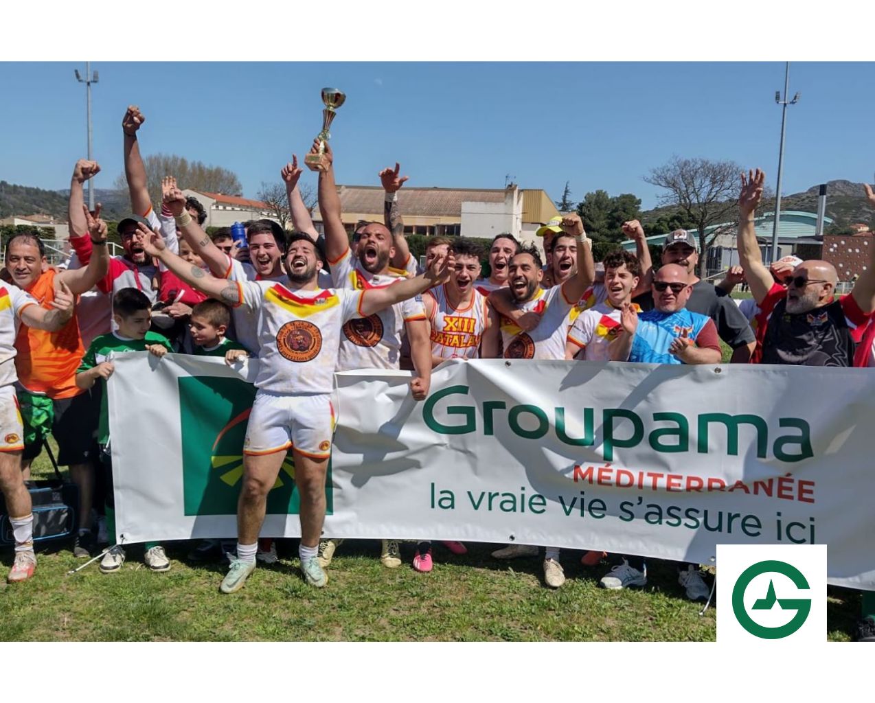 GDMR - GMED - Visuel rebond Tournoi de rugby : Groupama en terre Estagelloise 19/04/2025