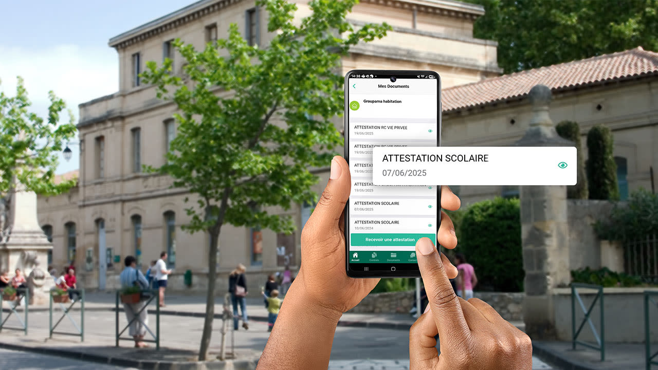 Vignette vidéo - Attestation scolaire