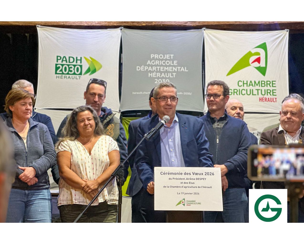 20/01/2026 - Cérémonie des vœux 2026 de la Chambre d’agriculture de l’Hérault