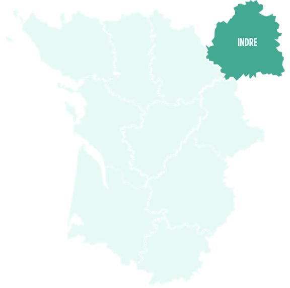 GCA - GDMR - Carte Indre