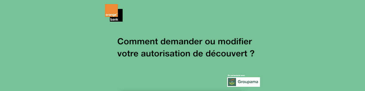 gbanque Comment demander ou modifier votre autorisation de découvert