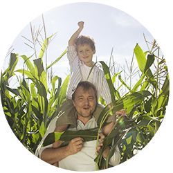 GDMR - GMED - Photo ronde agri père fils 
