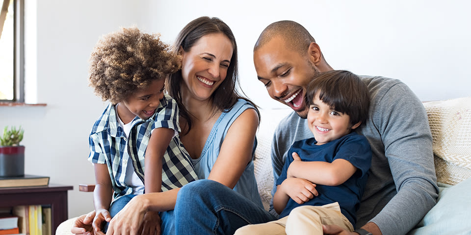 Rebond - Famille avec deux jeunes enfants