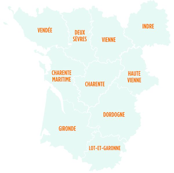 GCA - GDMR - Carte régionale