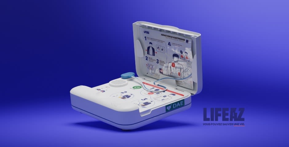défibrillateur connecté Clark Pro Lifeaz
